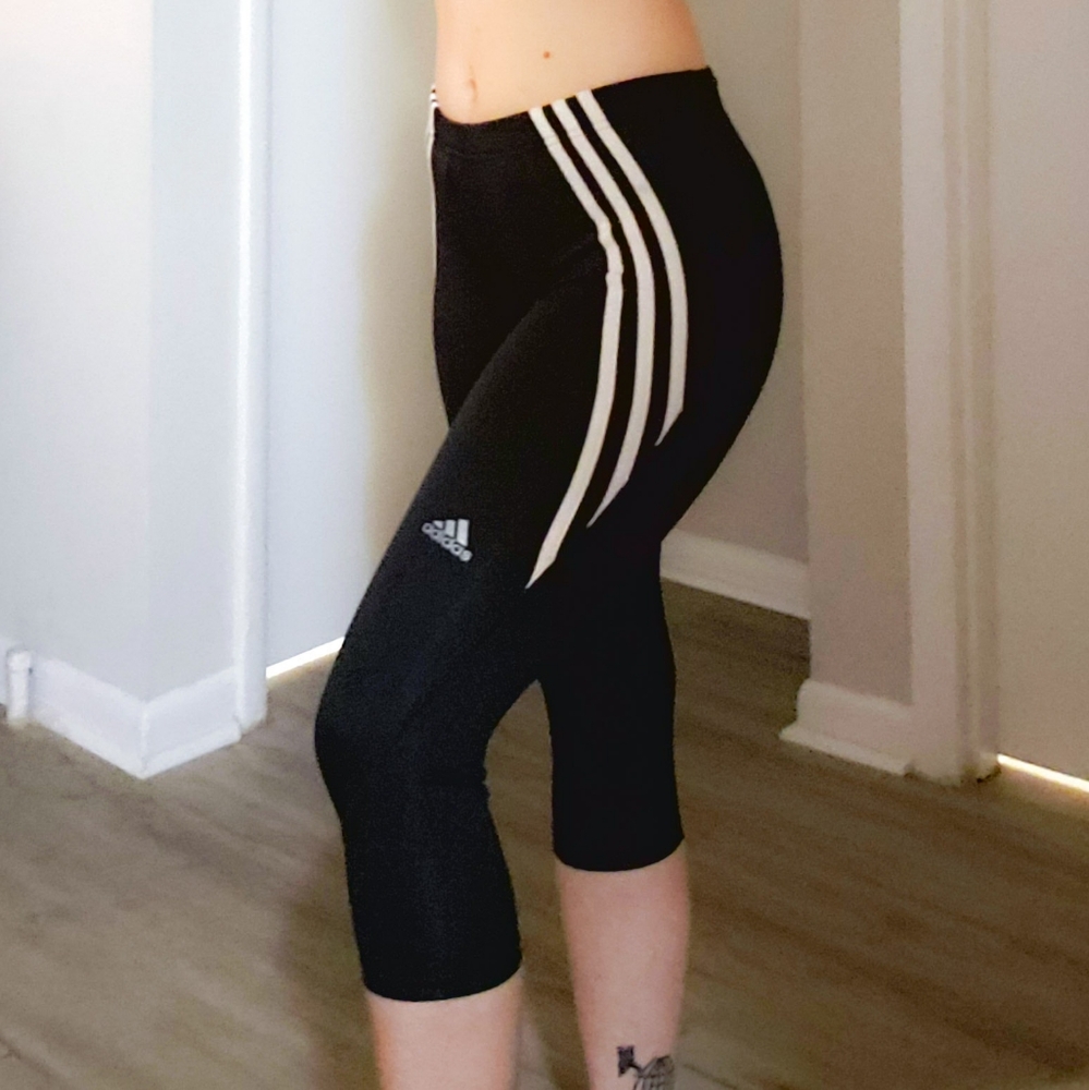 adidas Capri Athletic Pants Size Small
